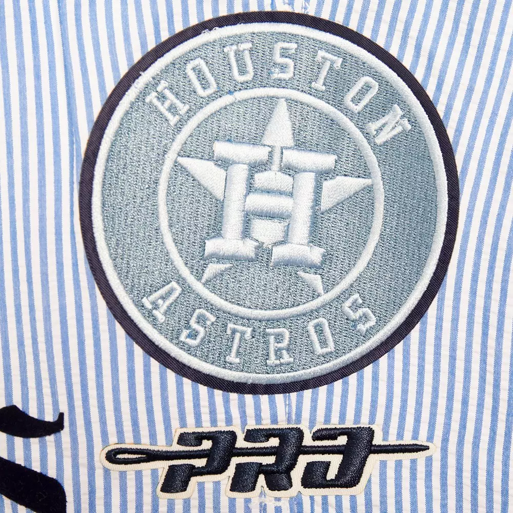 Pro Standard Houston Astros Country Club Shorts-Light Blue - LT BLUE