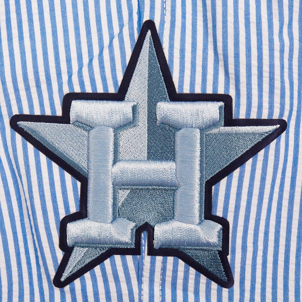 Pro Standard Houston Astros Country Club Shorts-Light Blue - LT BLUE Thumbnail View 6