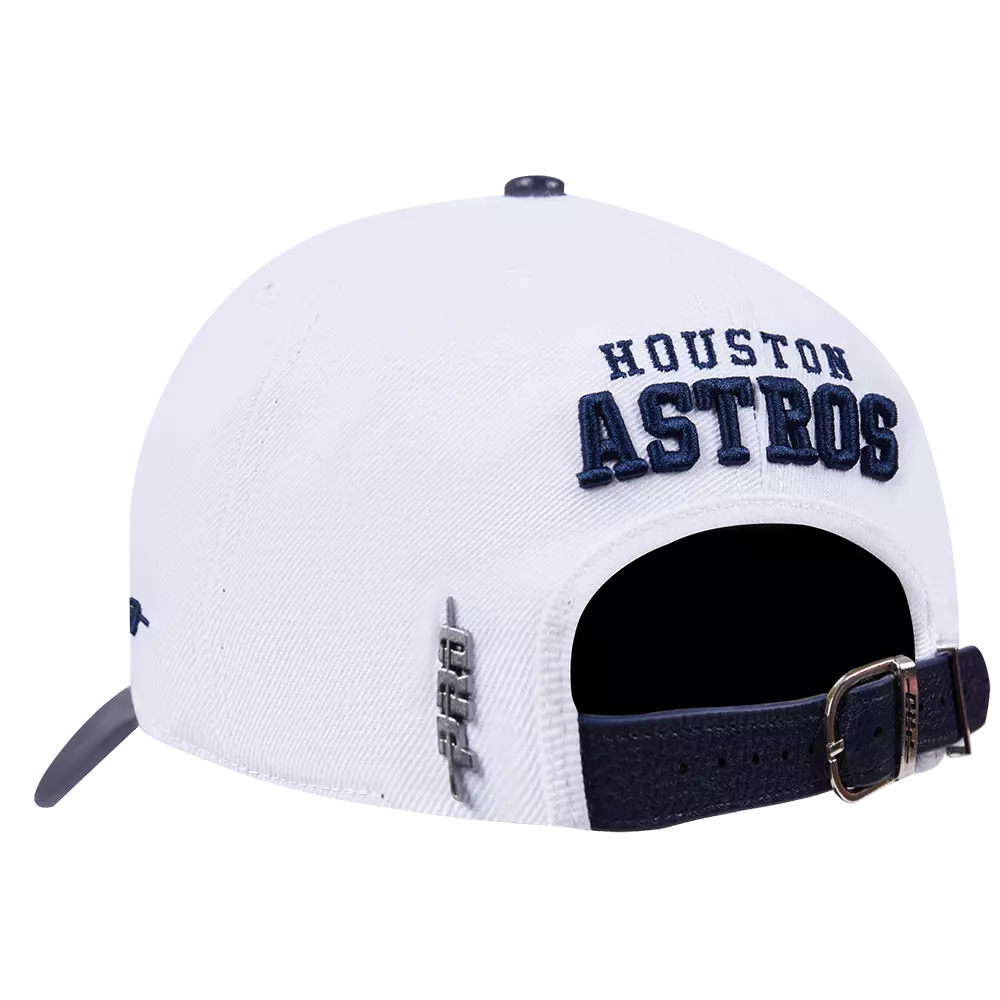 Pro Standard Houston Astros Country Club Snapback Hat-White - WHITE