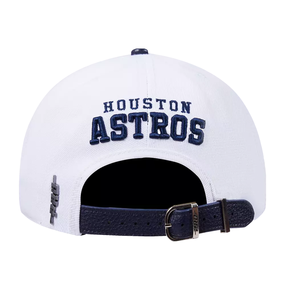 Pro Standard Houston Astros Country Club Snapback Hat-White - WHITE