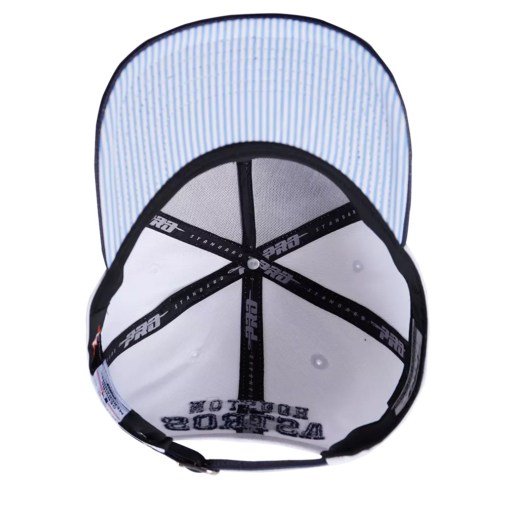 Pro Standard Houston Astros Country Club Snapback Hat-White - WHITE