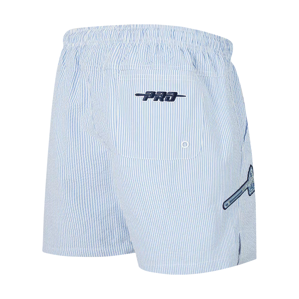 Pro Standard Atlanta Braves Country Club Shorts-Light Blue - LT BLUE