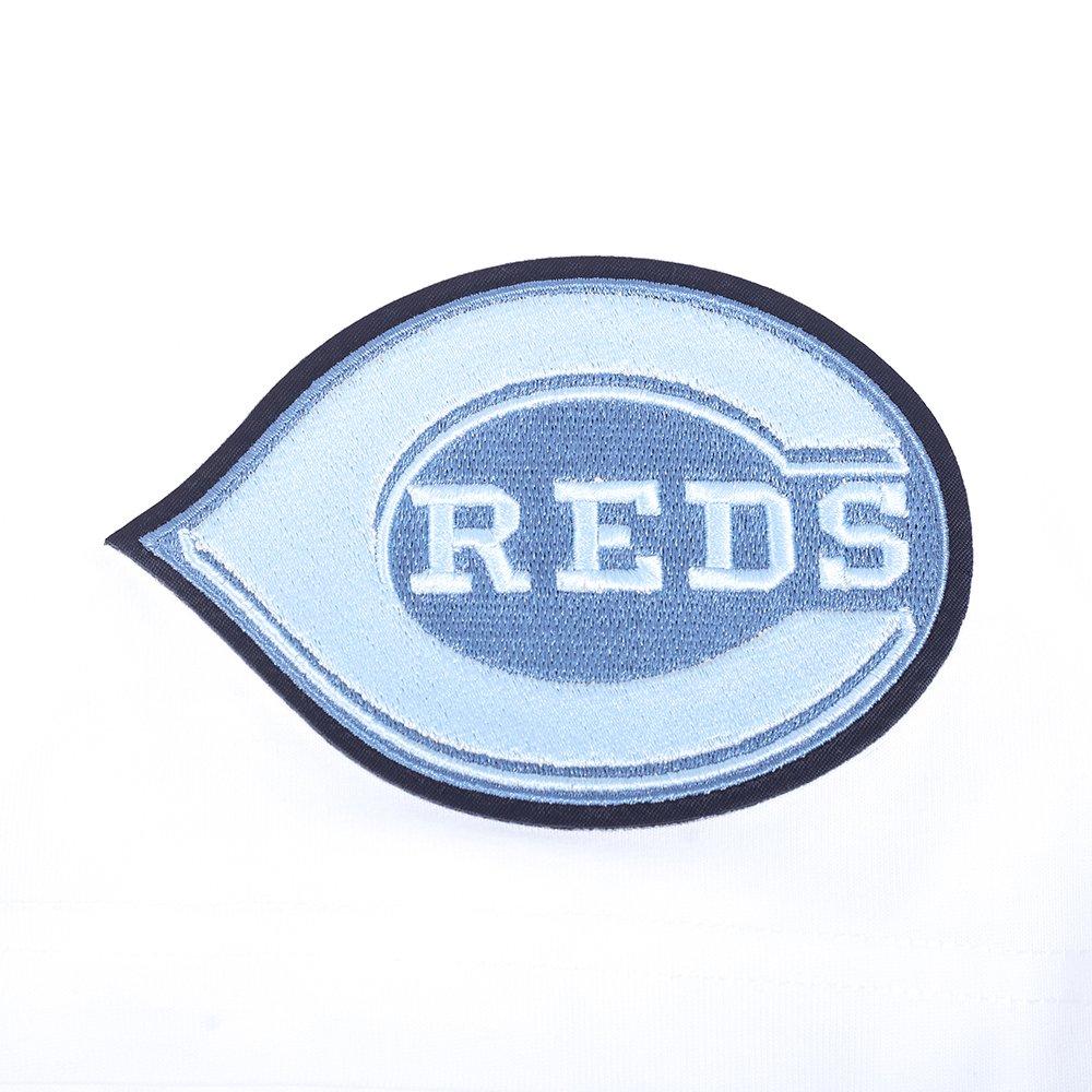 Pro Standard Cincinnati Reds Country Club Short Sleeve Tee-White - WHITE Thumbnail View 5