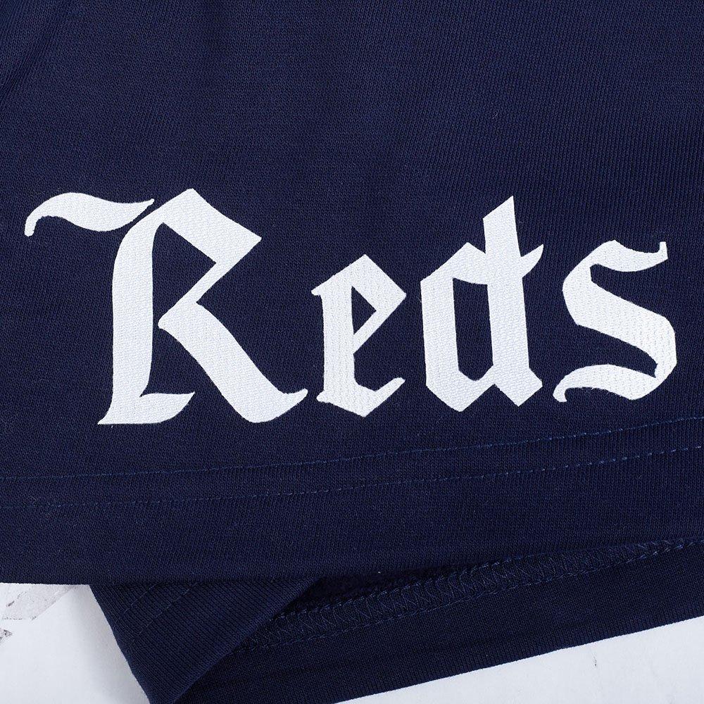 Pro Standard Cincinnati Reds Country Club Fleece Shorts-Navy - NAVY Thumbnail View 5