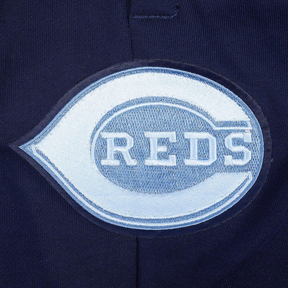 Pro Standard Cincinnati Reds Country Club Fleece Shorts-Navy - NAVY Thumbnail View 7