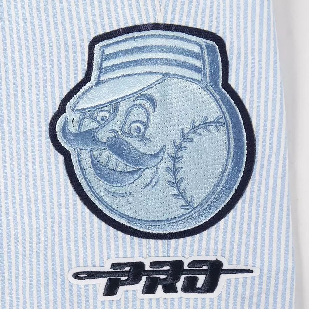 Pro Standard Cincinnati Reds Country Club Shorts-Light Blue - LT BLUE
