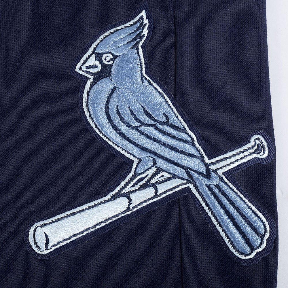 Pro Standard St. Louis Cardinals Country Club Fleece Shorts-Navy - NAVY Thumbnail View 7