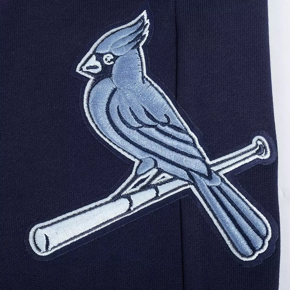 Pro Standard St. Louis Cardinals Country Club Fleece Shorts-Navy - NAVY