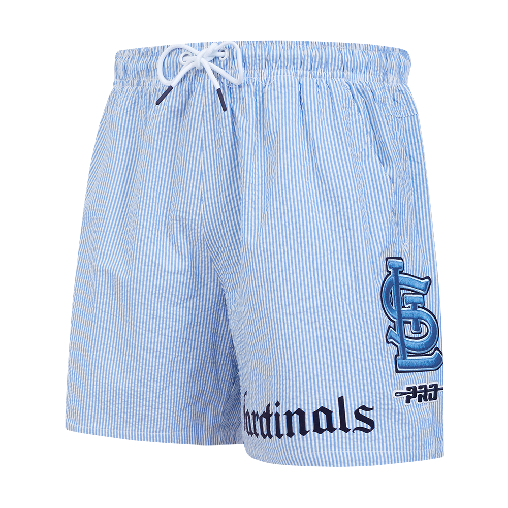 Pro Standard St. Louis Cardinals Country Club Shorts-Light Blue - LT BLUE Thumbnail View 1