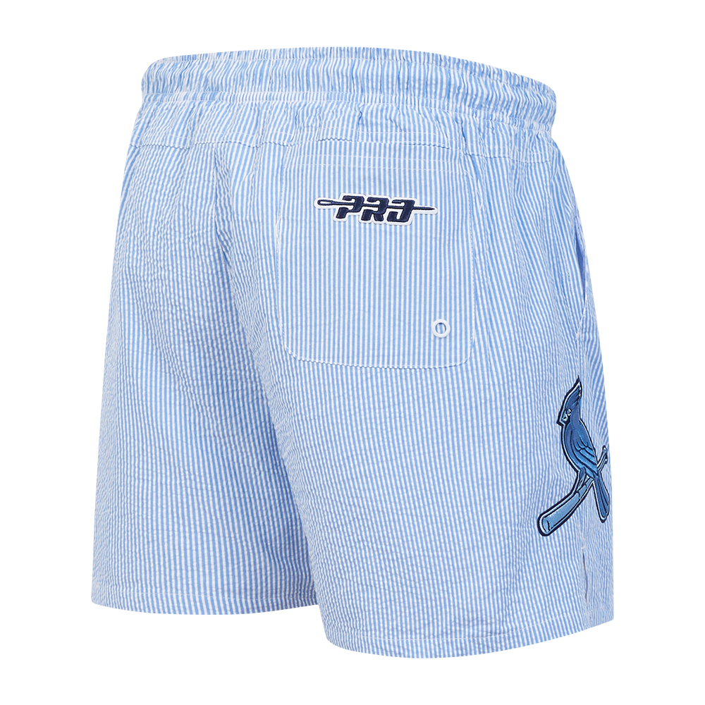 Pro Standard St. Louis Cardinals Country Club Shorts-Light Blue - LT BLUE Thumbnail View 4
