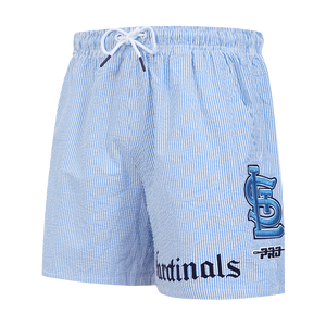 Pro Standard St. Louis Cardinals Country Club Shorts-Light Blue