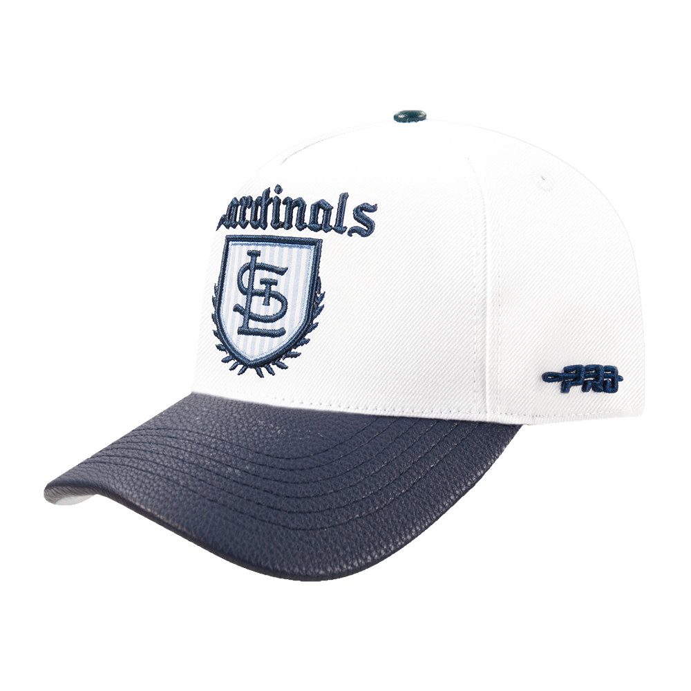 Pro Standard St. Louis Cardinals Country Club Snapback Hat-White