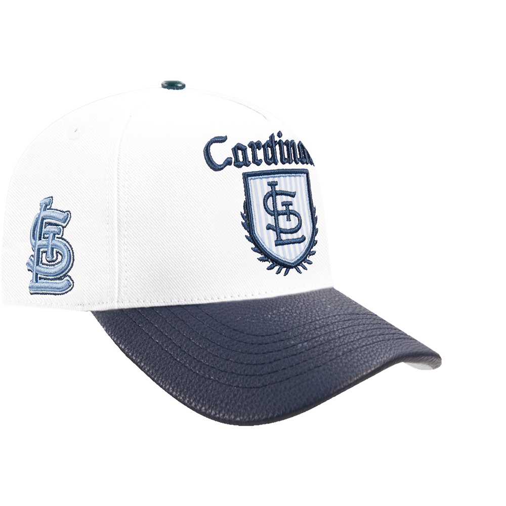Pro Standard St. Louis Cardinals Country Club Snapback Hat-White