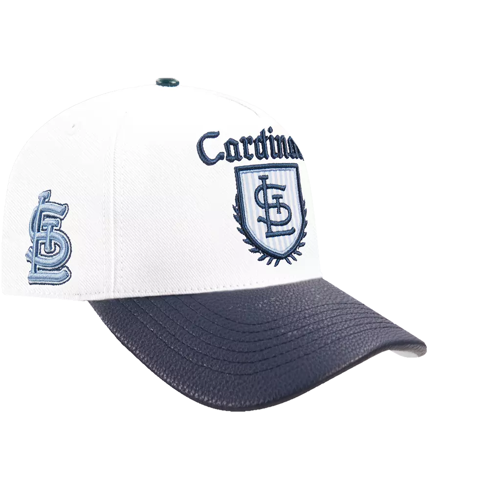 Pro Standard St. Louis Cardinals Country Club Snapback Hat-White - WHITE