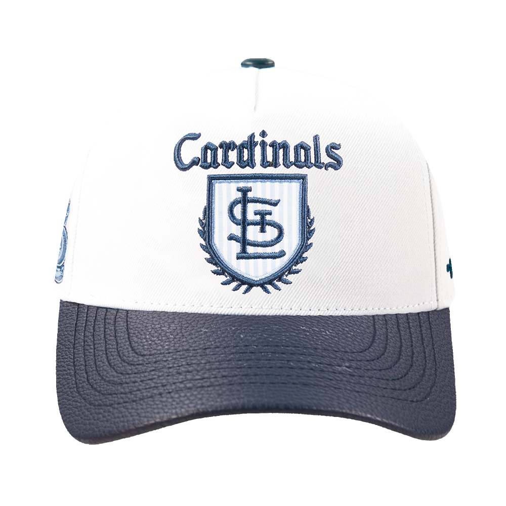 Pro Standard St. Louis Cardinals Country Club Snapback Hat-White