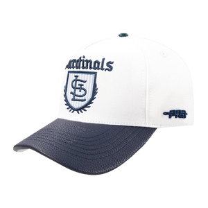 Pro Standard St. Louis Cardinals Country Club Snapback Hat-White