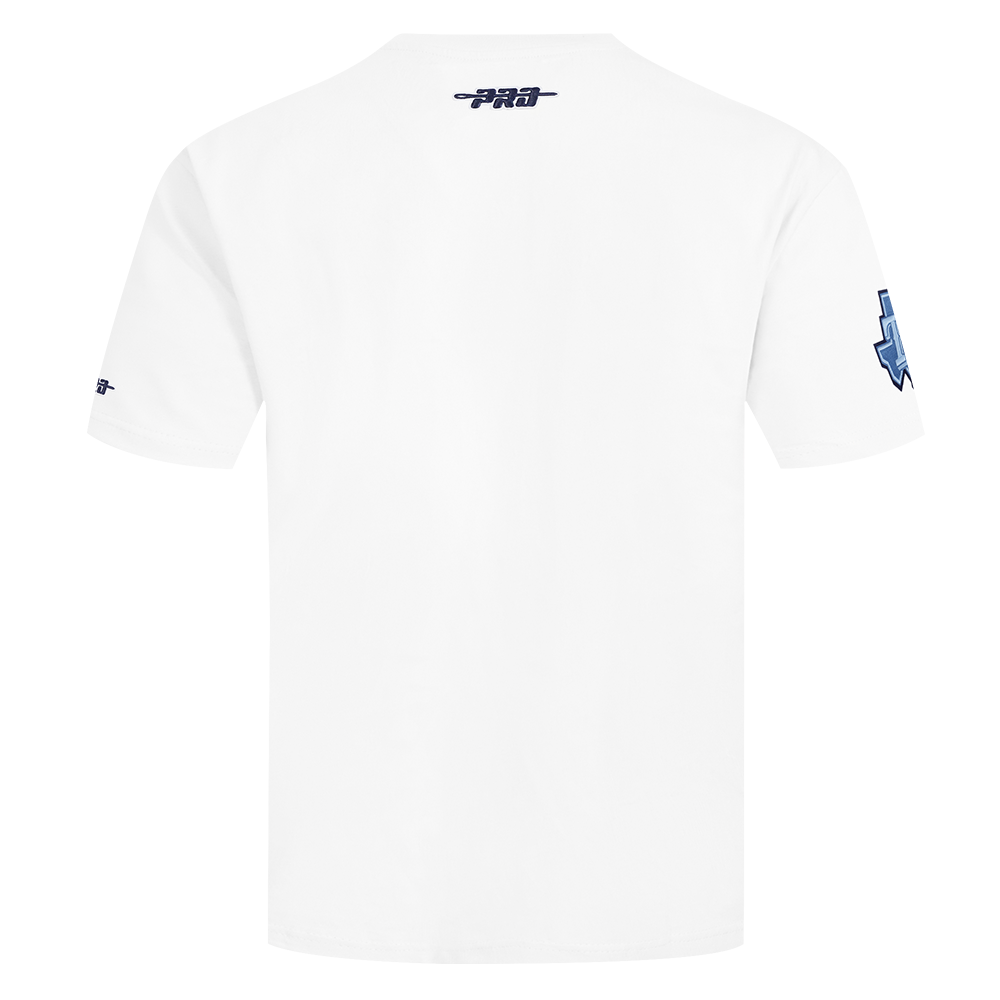 Pro Standard Texas Rangers Country Club Short Sleeve Tee-White - WHITE Thumbnail View 2