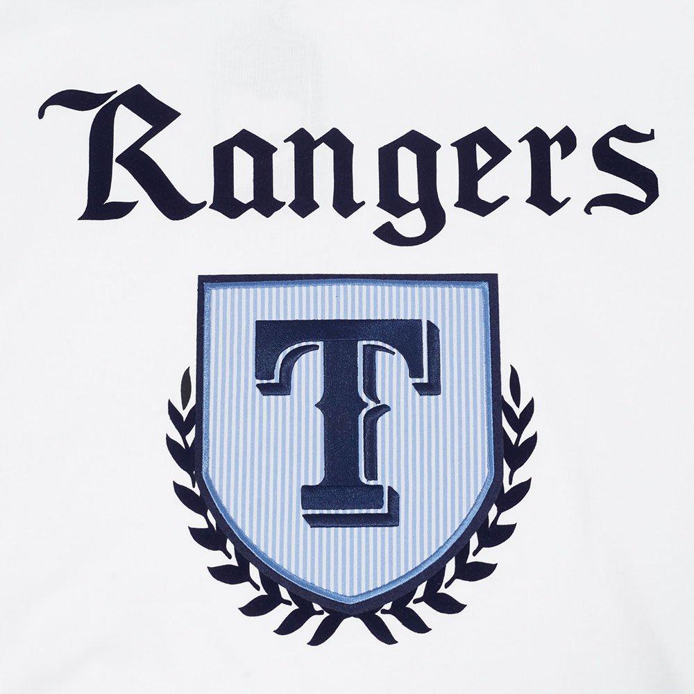Pro Standard Texas Rangers Country Club Short Sleeve Tee-White - WHITE Thumbnail View 5