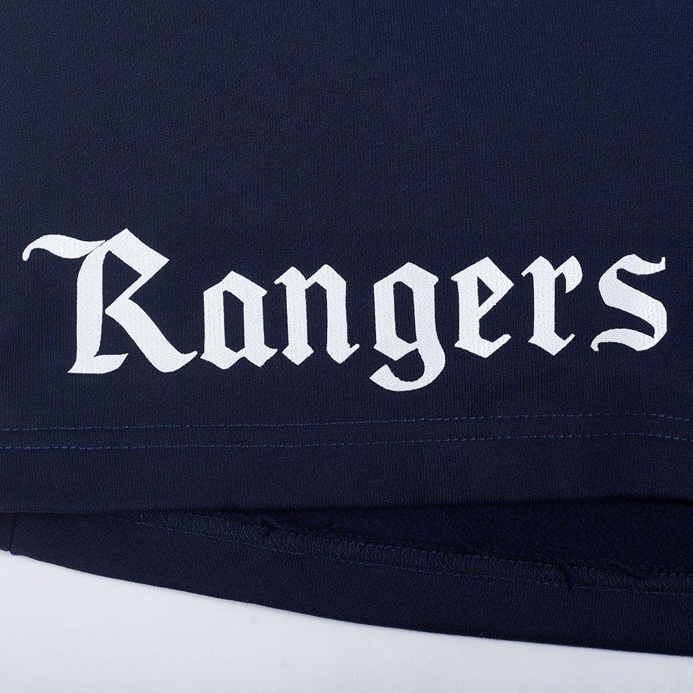 Pro Standard Texas Rangers Country Club Fleece Shorts-Navy - NAVY Thumbnail View 5