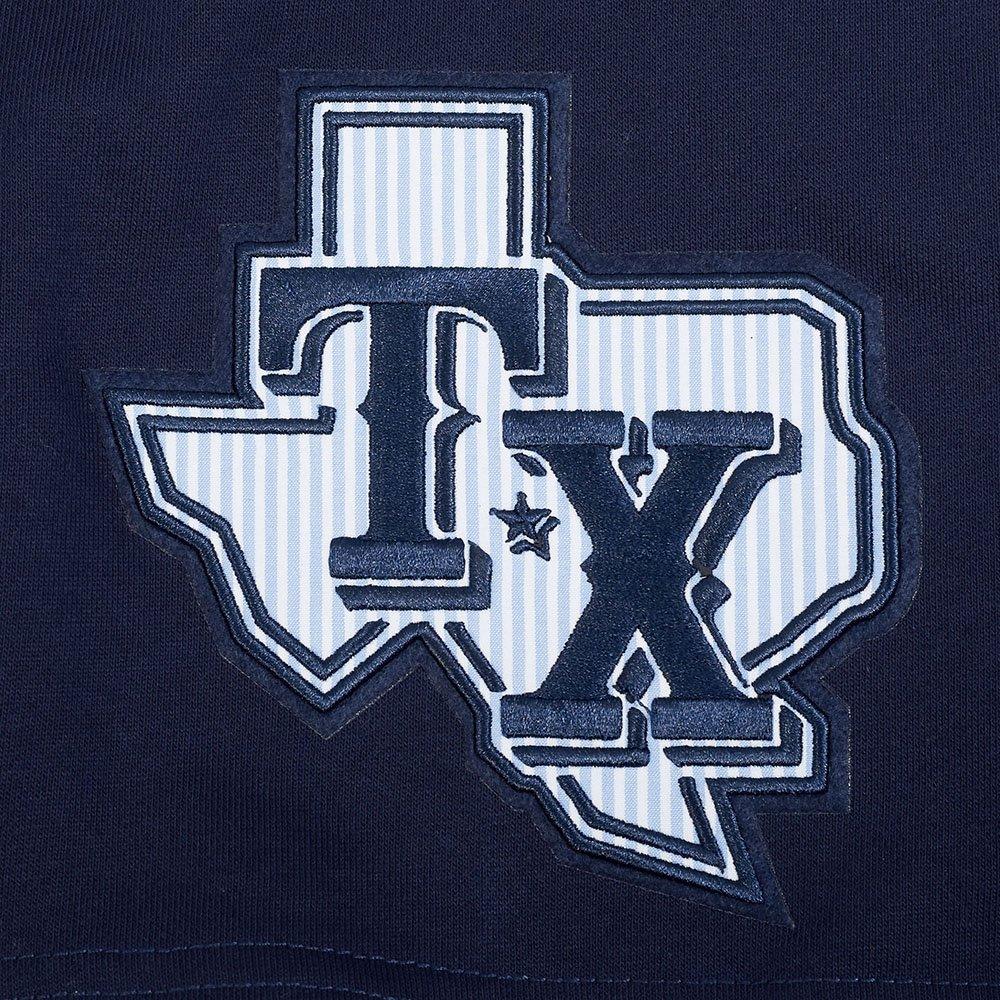 Pro Standard Texas Rangers Country Club Fleece Shorts-Navy - NAVY Thumbnail View 6