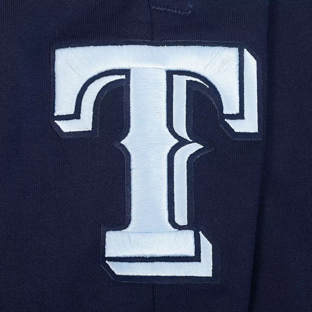 Pro Standard Texas Rangers Country Club Fleece Shorts-Navy - NAVY