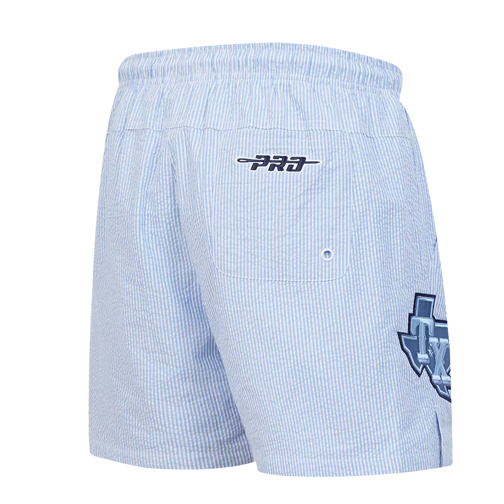 Pro Standard Texas Rangers Country Club Shorts-Light Blue - LT BLUE