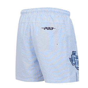 Pro Standard Texas Rangers Country Club Shorts-Light Blue