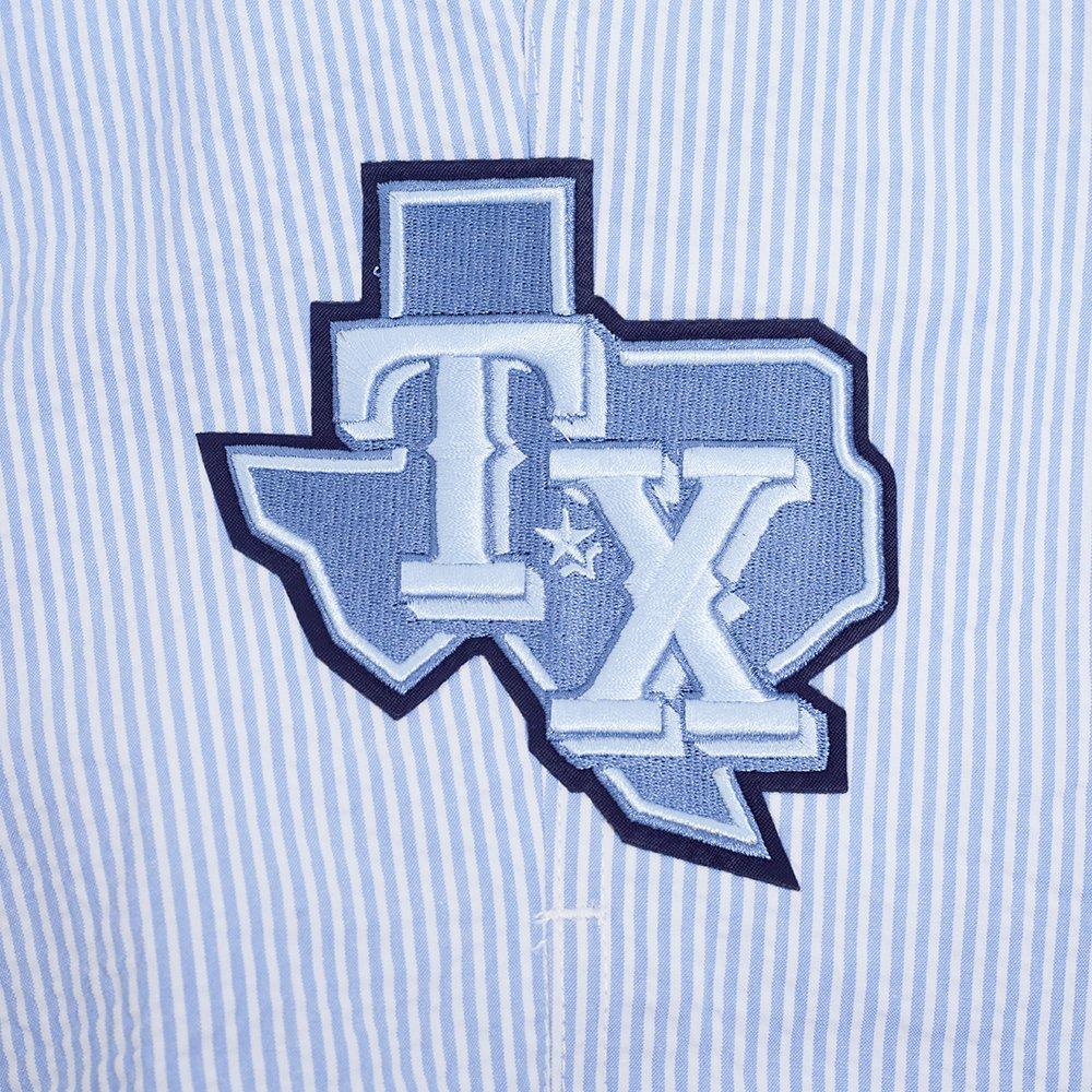 Pro Standard Texas Rangers Country Club Shorts-Light Blue - LT BLUE Thumbnail View 5