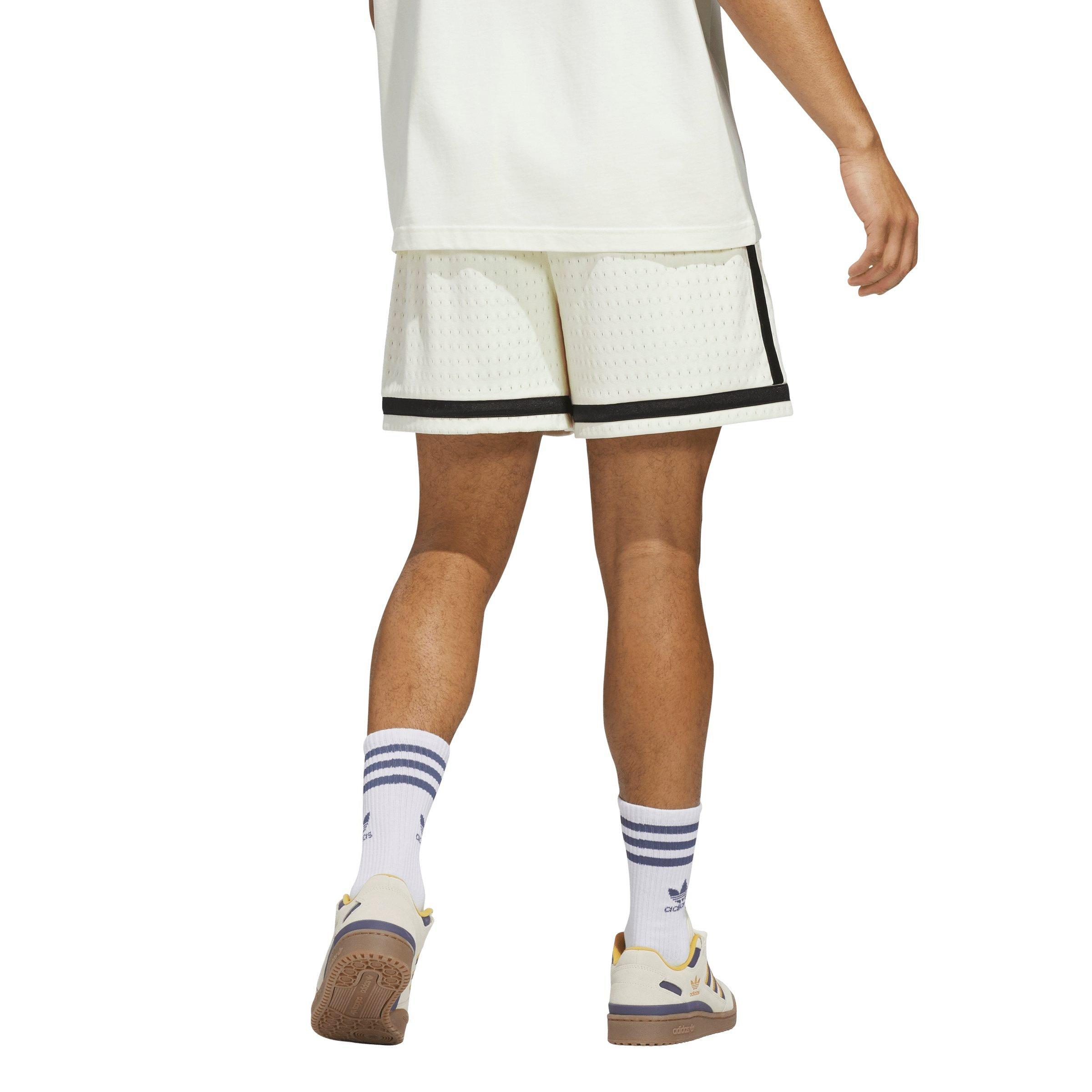 adidas Originals Men's Basketball Shorts - Ivory - IVORY Thumbnail View 2