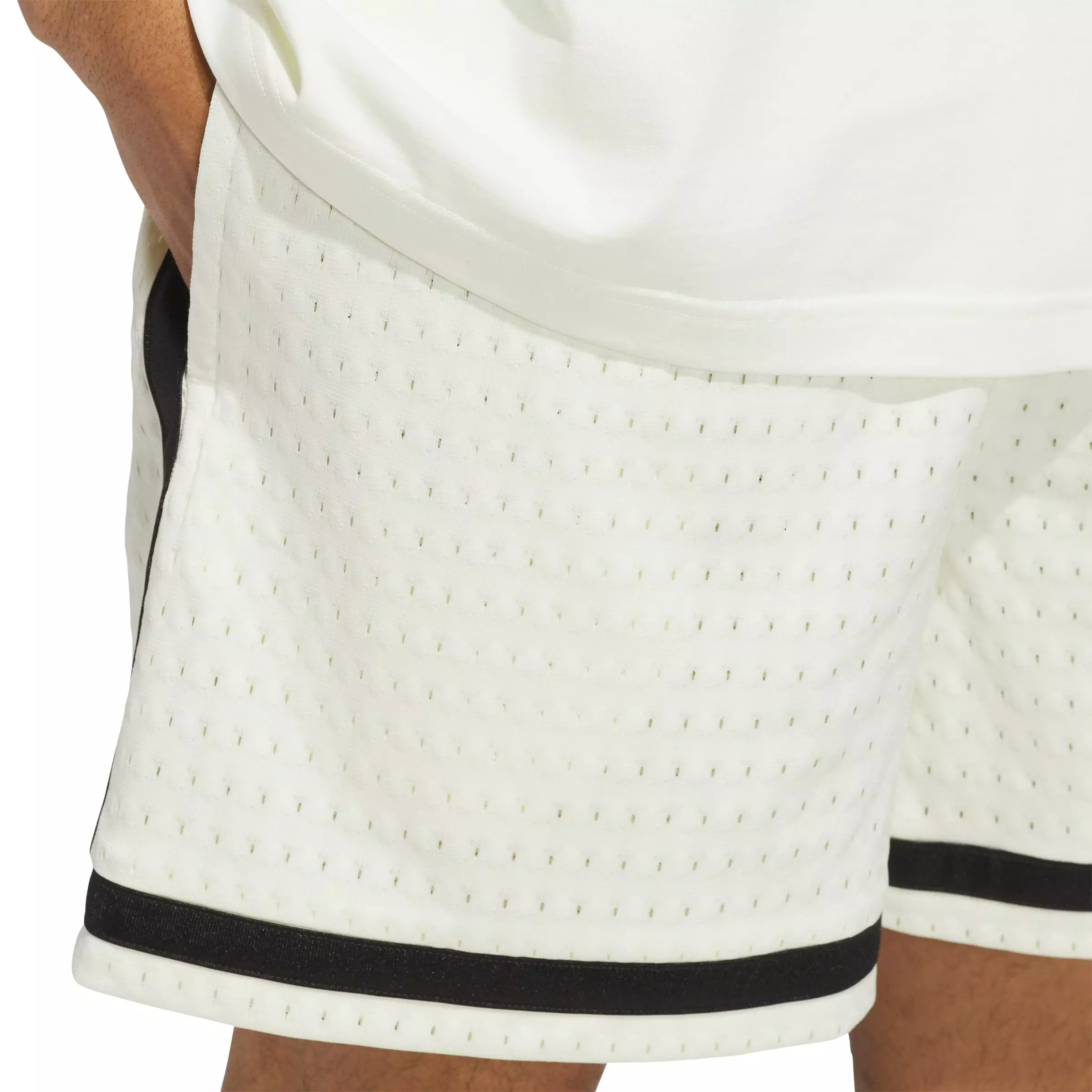 adidas Originals Men's Basketball Shorts - IVORY