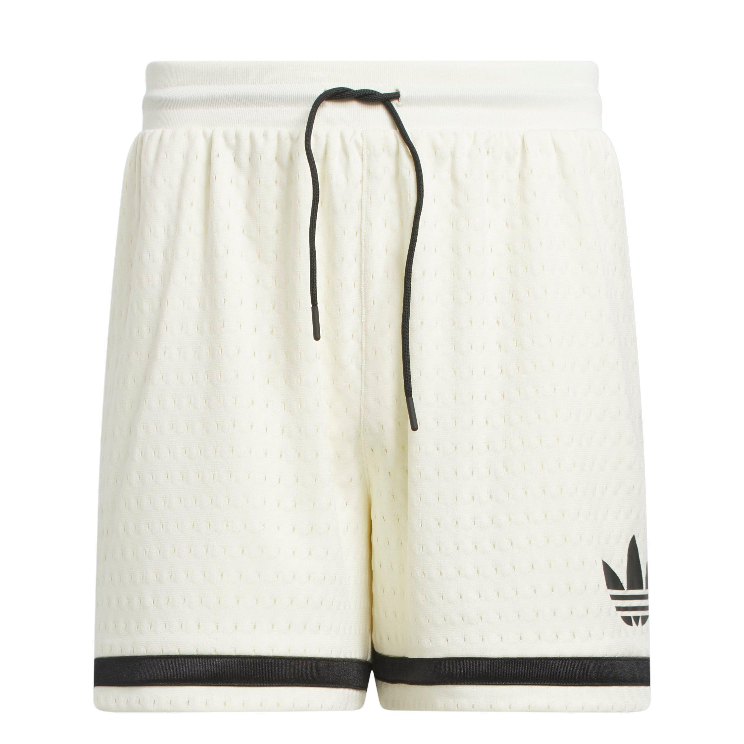 adidas Originals Men's Basketball Shorts - IVORY Thumbnail View 6
