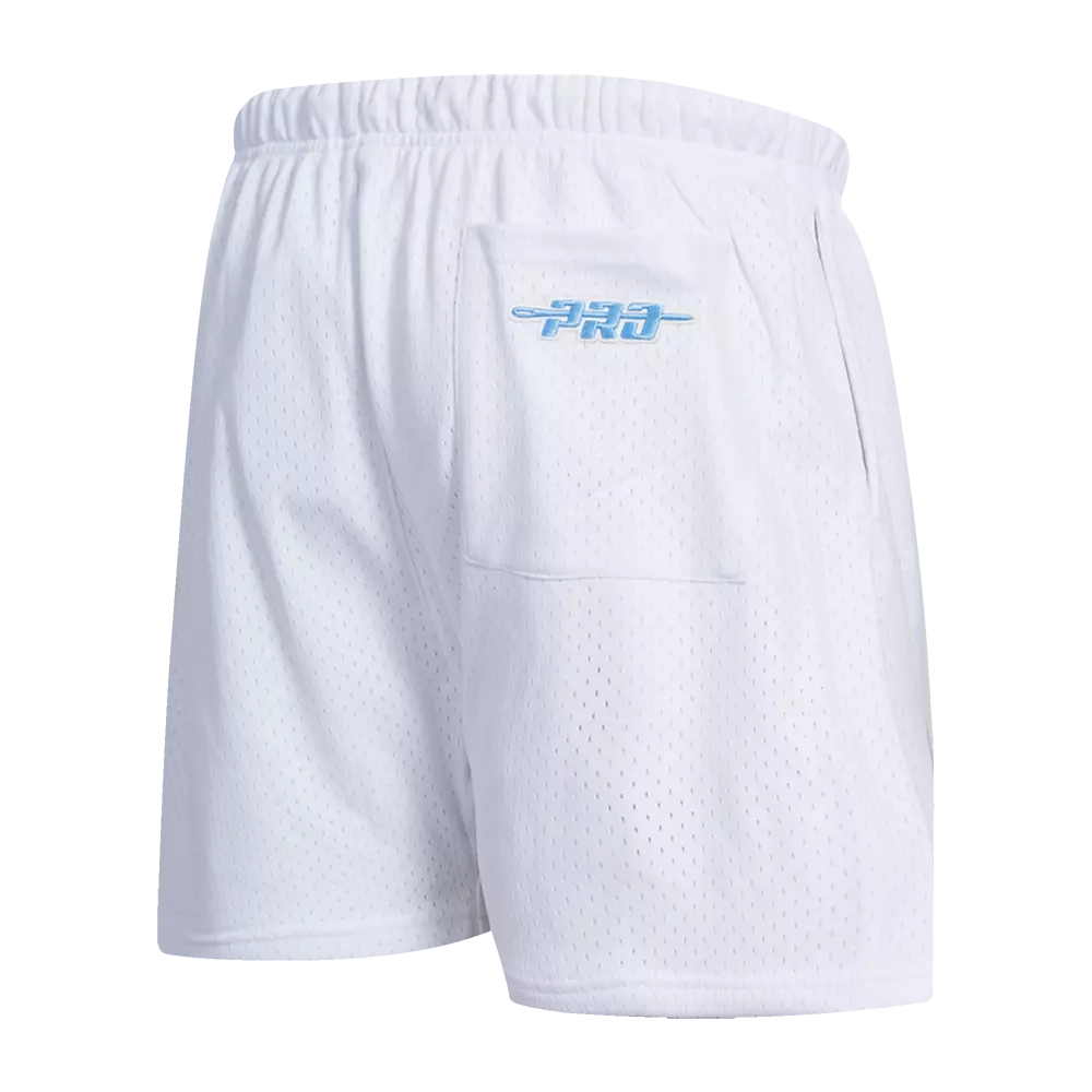 Pro Standard Men's Denver Nuggets Mesh Shorts-White - WHITE