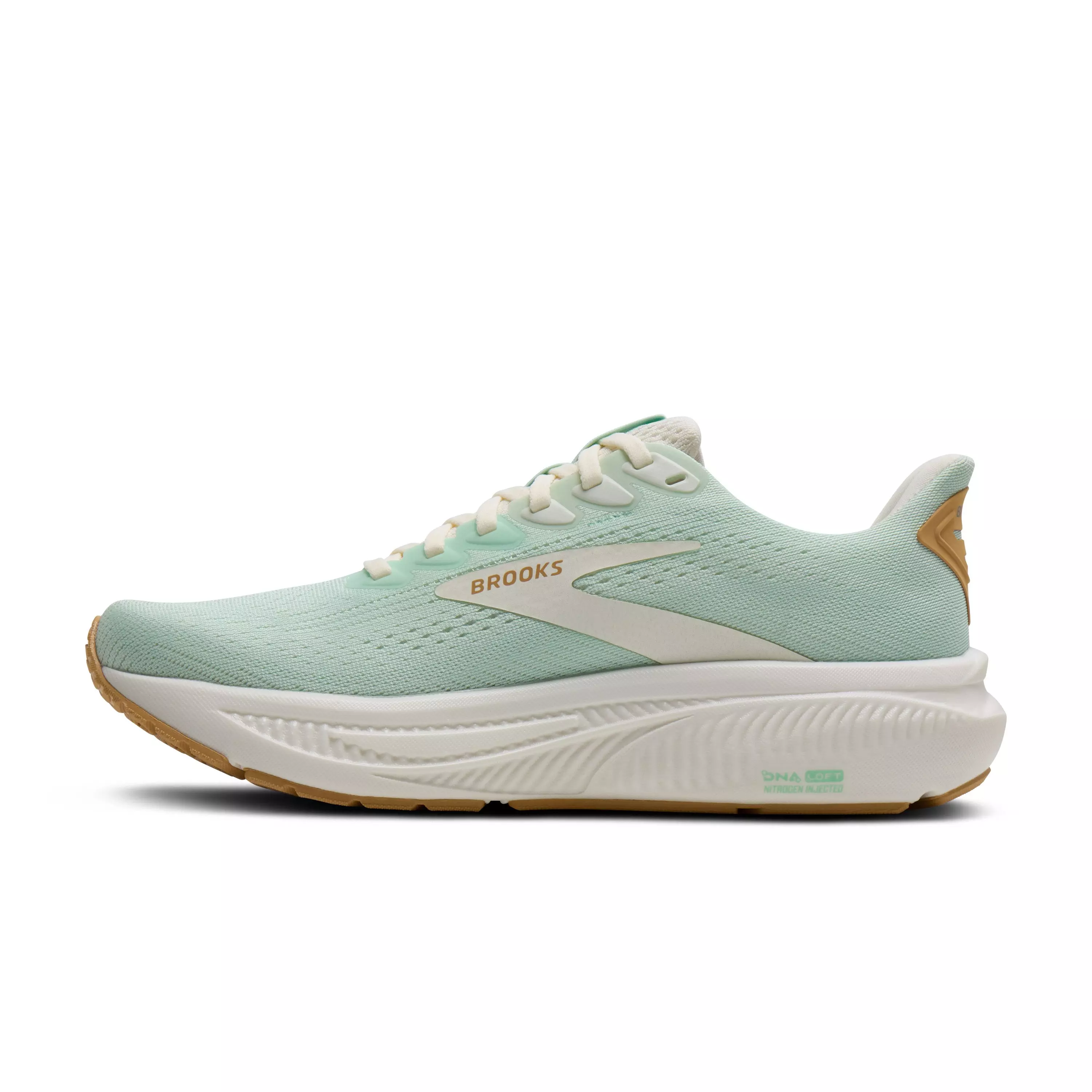 Brooks Ghost 17 "Honeydew/Coconut/Taffy" Women's Running Shoe - LT GREEN