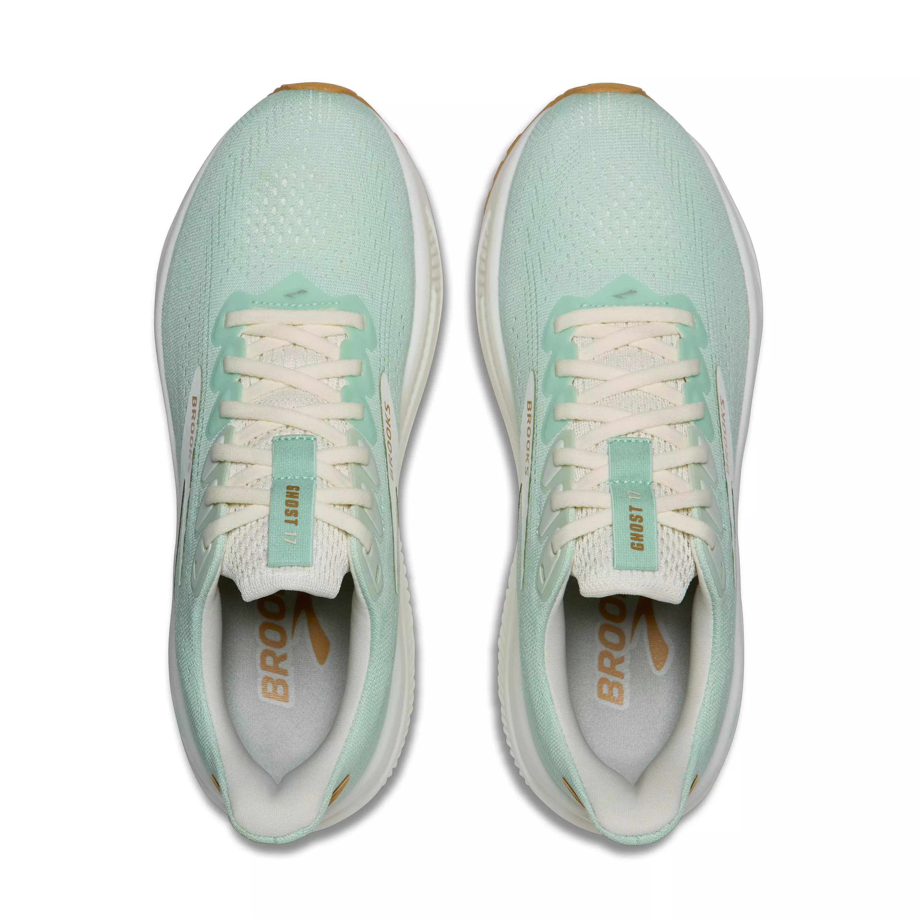 Brooks Ghost 17 "Honeydew/Coconut/Taffy" Women's Running Shoe - LT GREEN