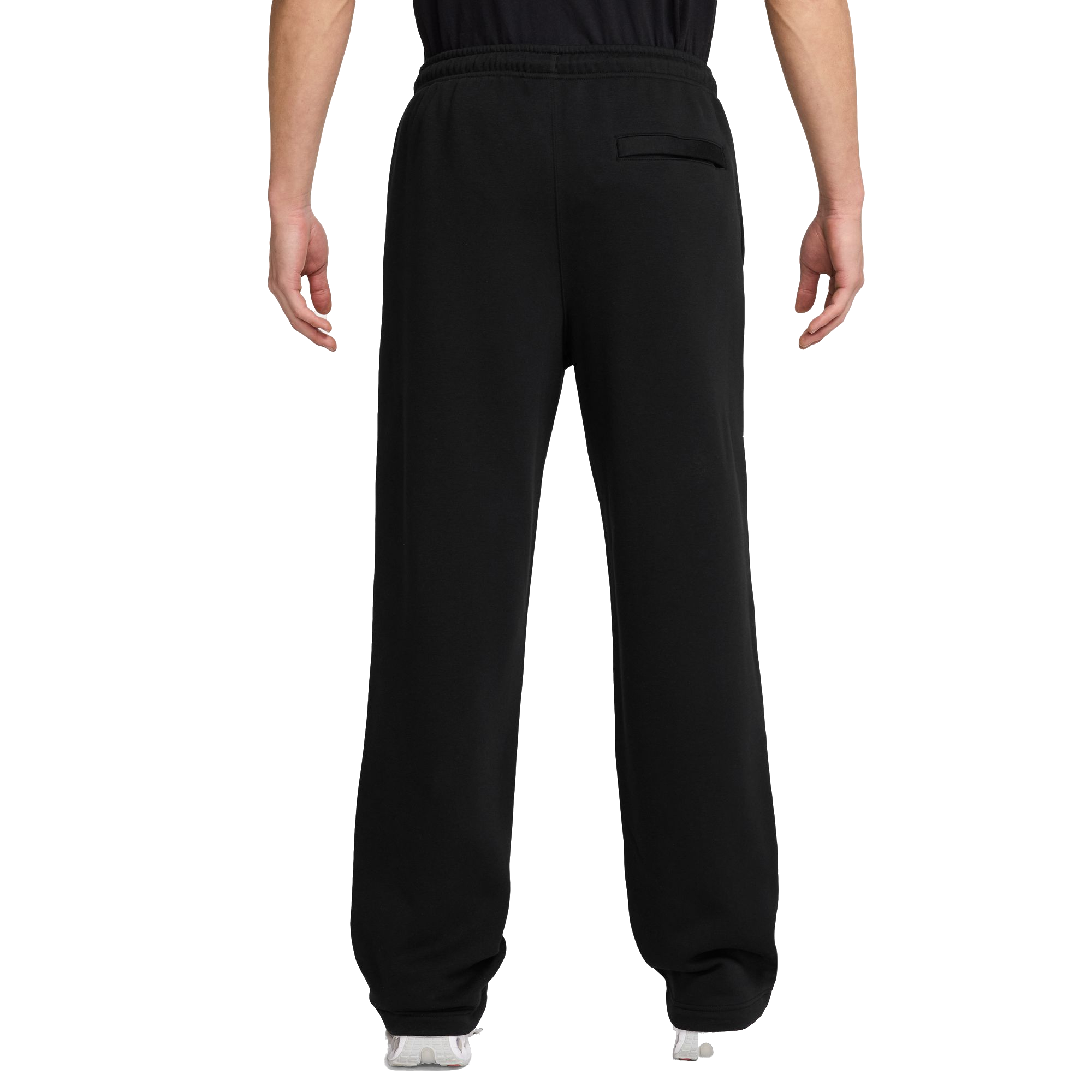 Nike Men's Club Fleece Bungee Pants - BLACK Thumbnail View 2