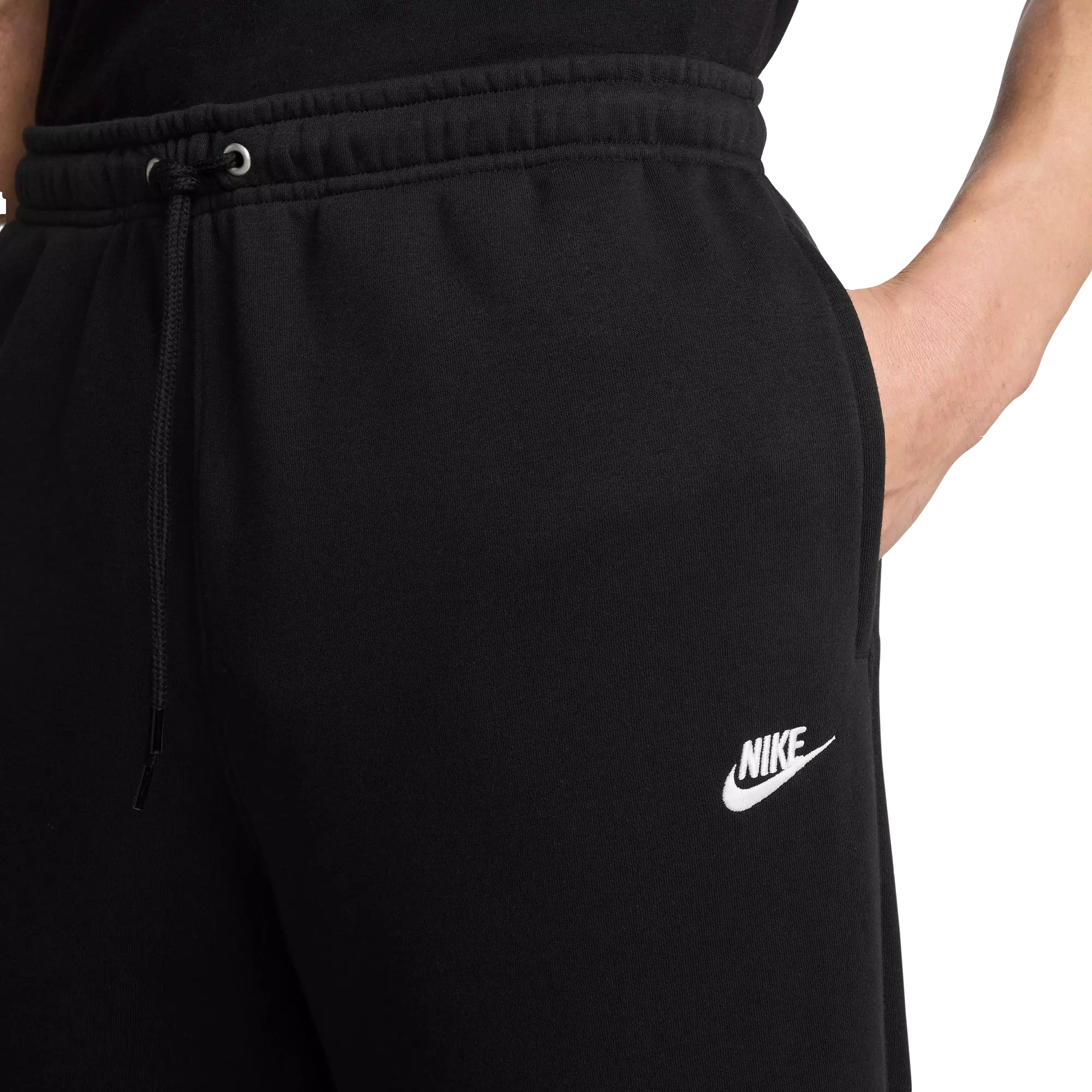 Nike Men's Club Fleece Bungee Pants - BLACK