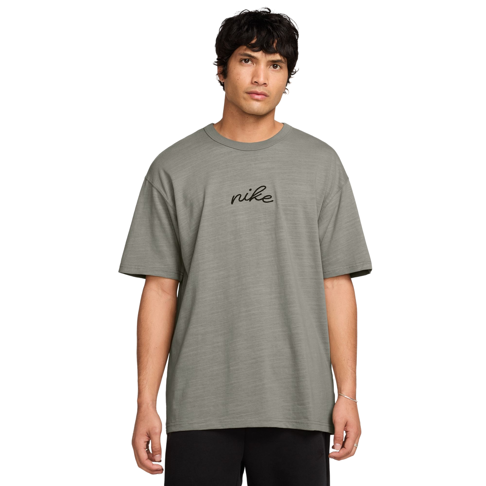 Nike Men's Sportswear Premium Essentials Tee - Olive - OLIVE Thumbnail View 1