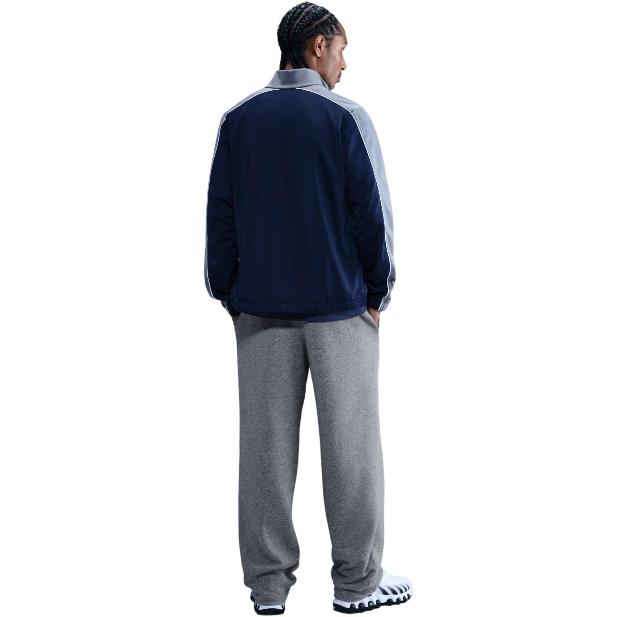 Nike Men's Club Fleece Bungee Pants - GREY Thumbnail View 2