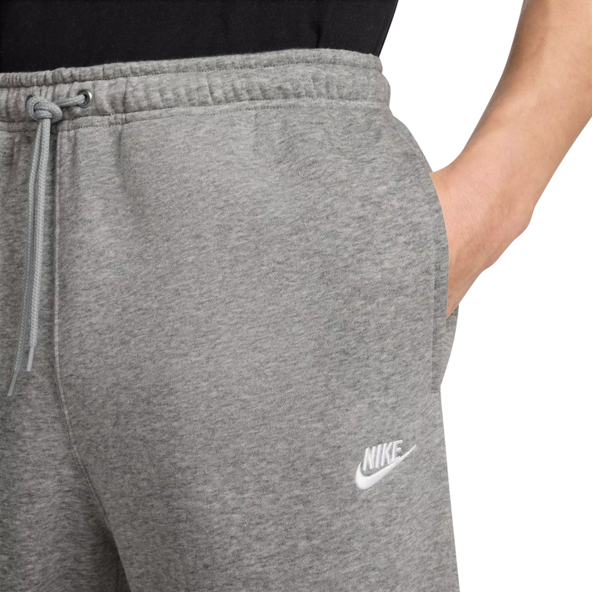 Nike Men's Club Fleece Bungee Pants - GREY