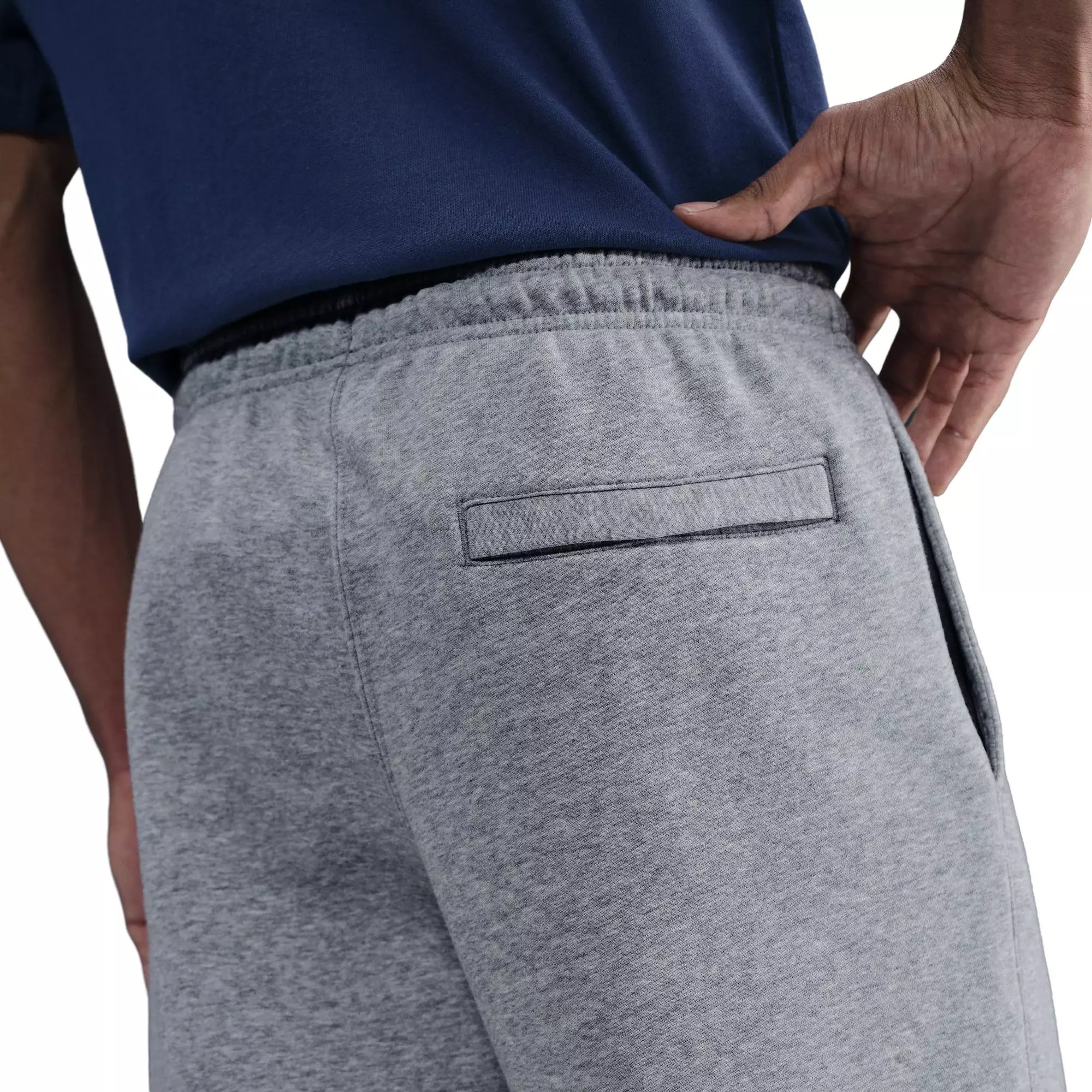 Nike Men's Club Fleece Bungee Pants - Grey - GREY