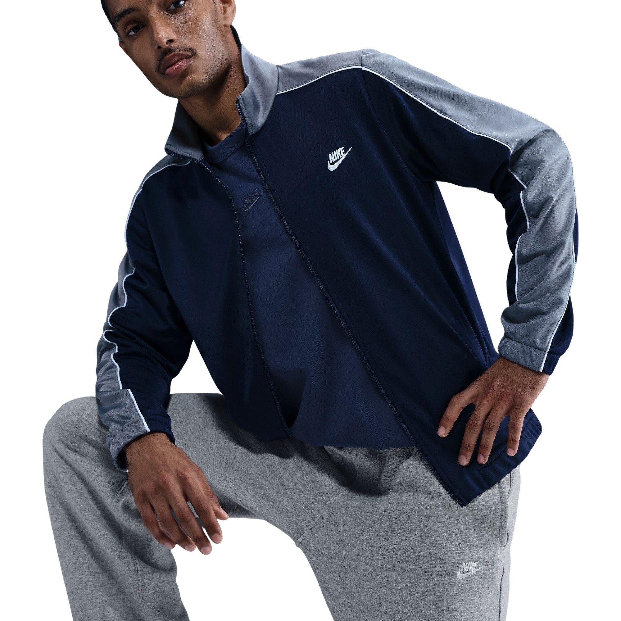 Nike Men's Club Fleece Bungee Pants - Grey - GREY Thumbnail View 6