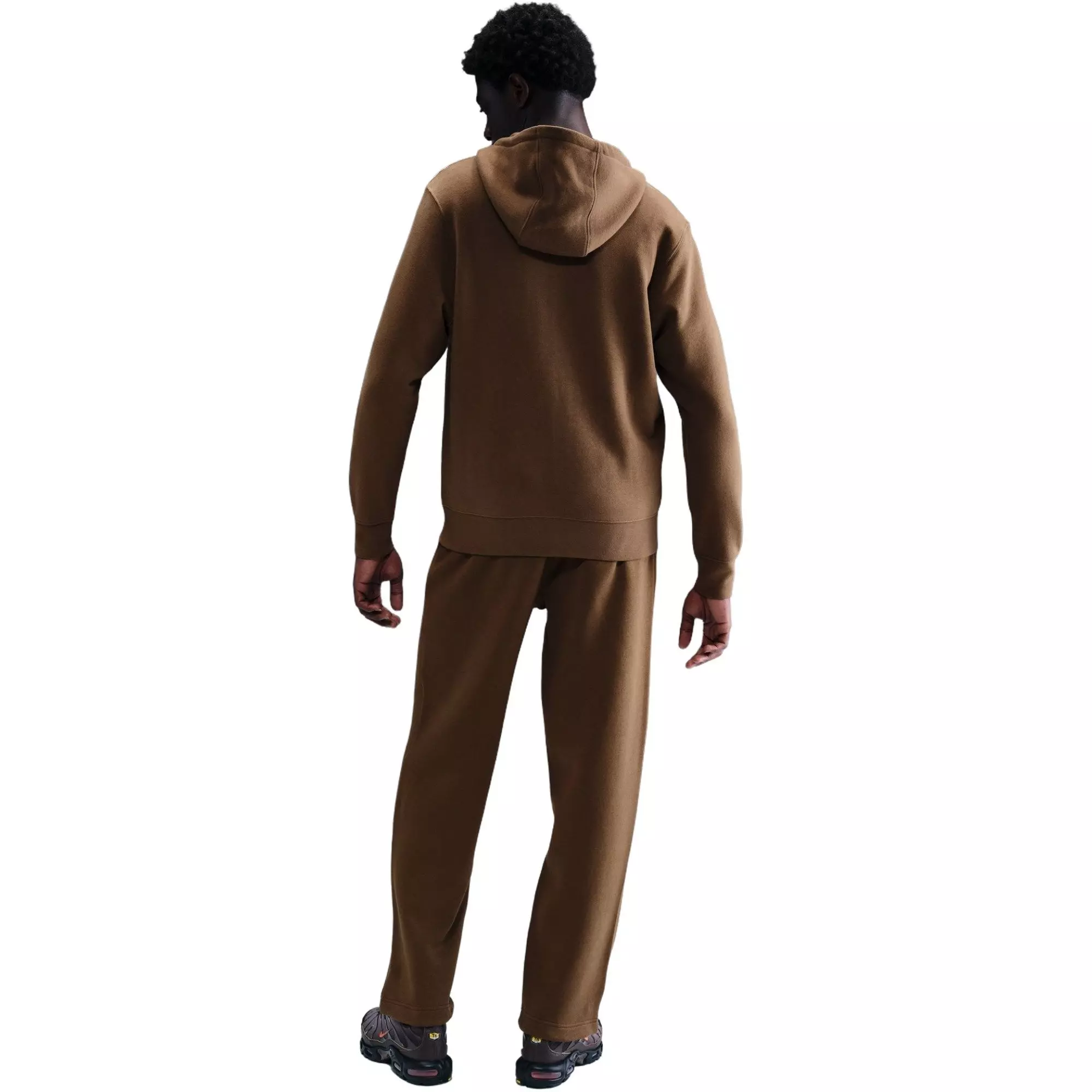 Nike Men's Club Fleece Bungee Pants - Brown - BROWN