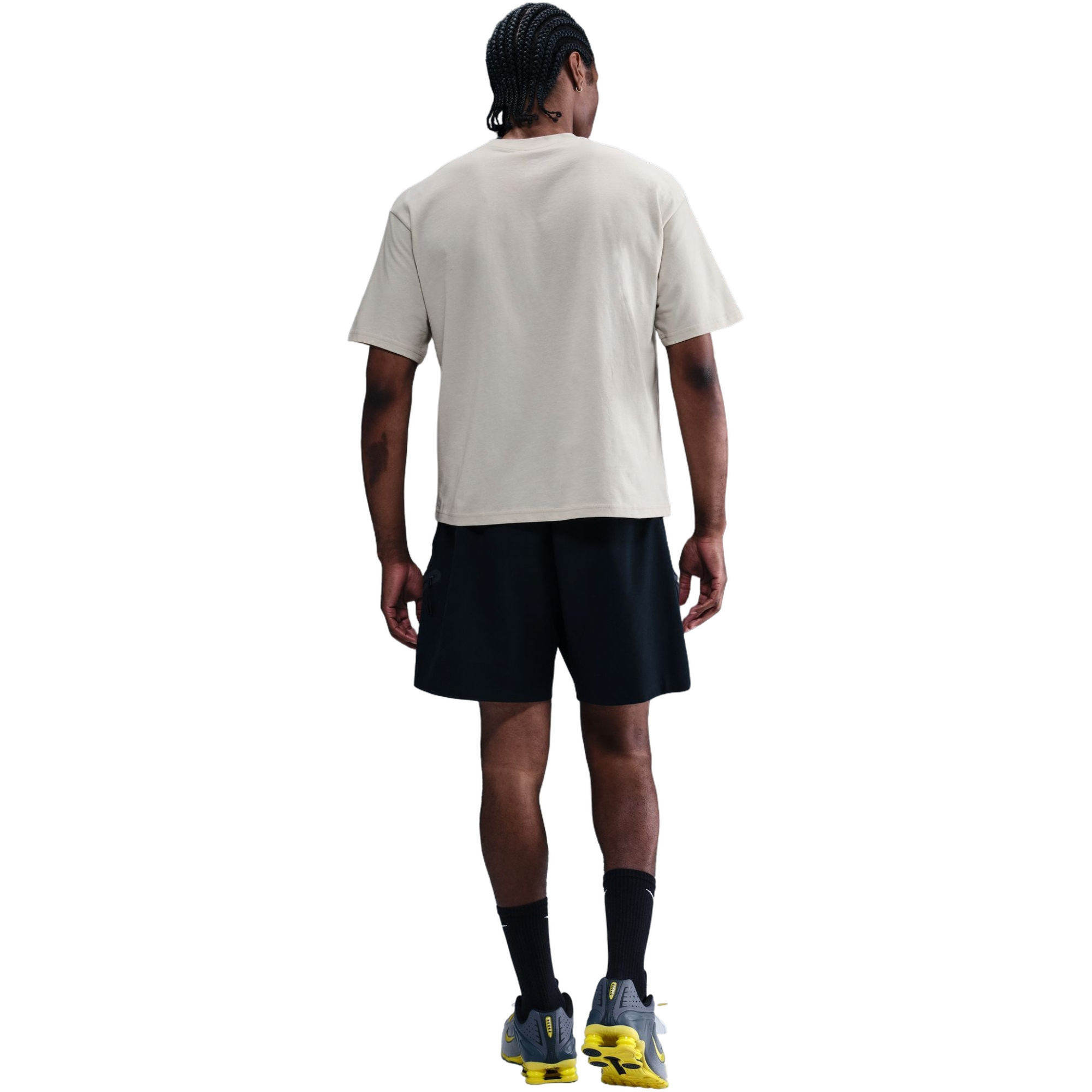 Nike Men's Sportswear Tee - Tan - TAN Thumbnail View 2