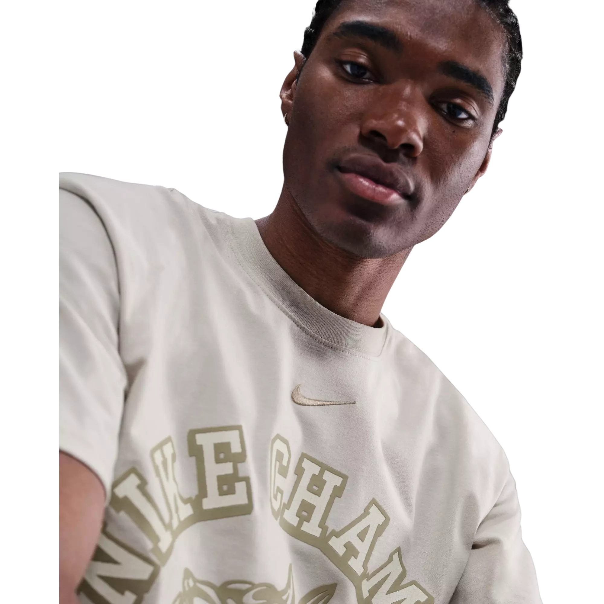 Nike Men's Sportswear Tee - Tan - TAN