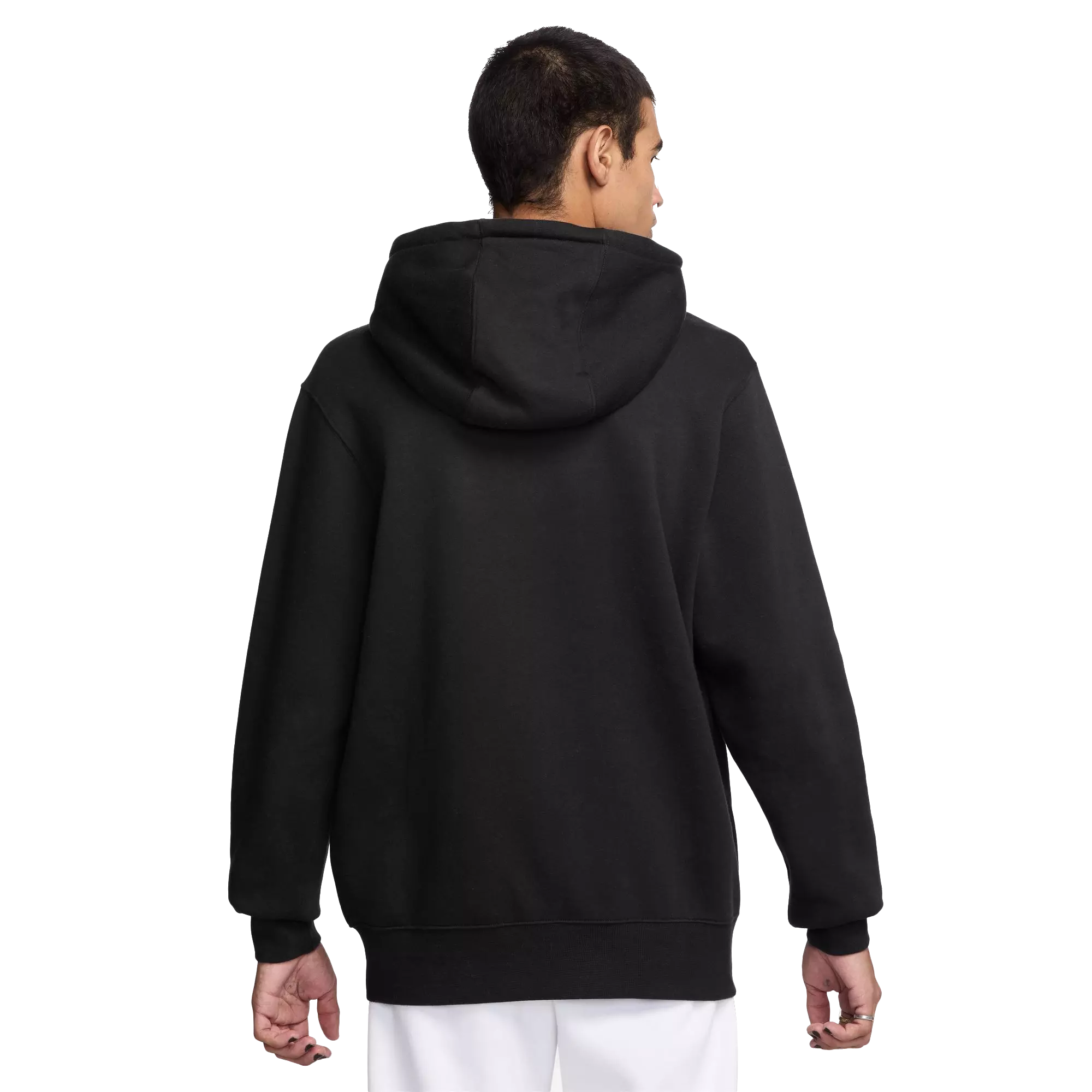 Nike Men's Club Full-Zip Fleece Jacket - BLACK