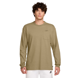 Nike Men's Sportswear Premium Essentials Pocket Long-Sleeve Tee