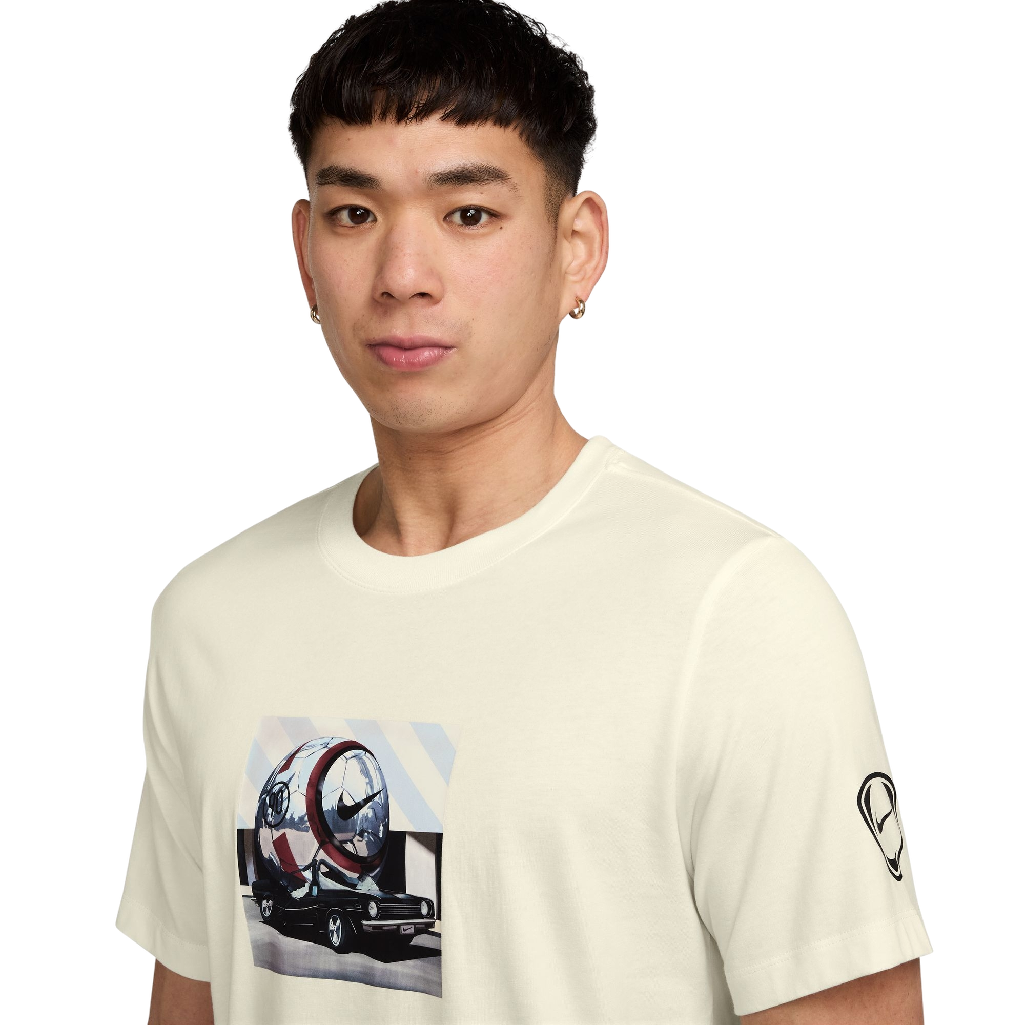 Nike Men's Total 90 Tee - Sail - SAIL Thumbnail View 3