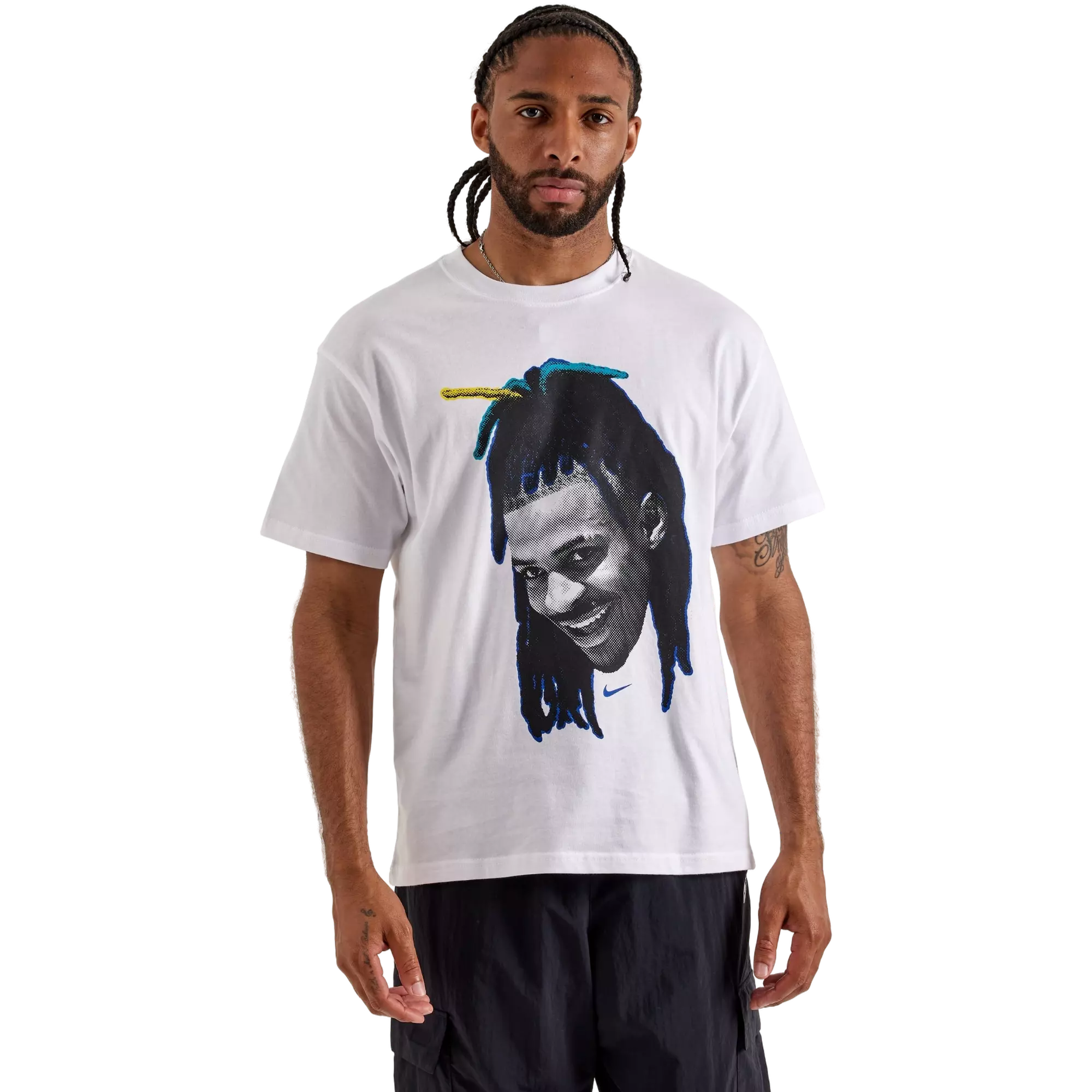 Nike Men's Ja Basketball Tee - White - WHITE