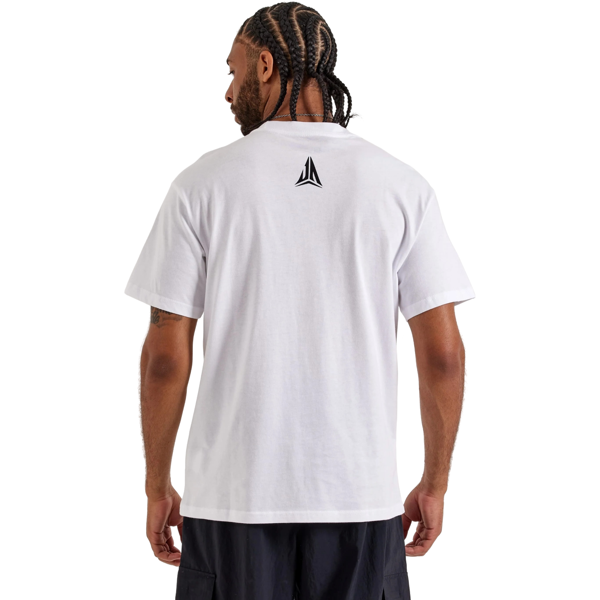 Nike Men's Ja Basketball Tee-White - WHITE Thumbnail View 2
