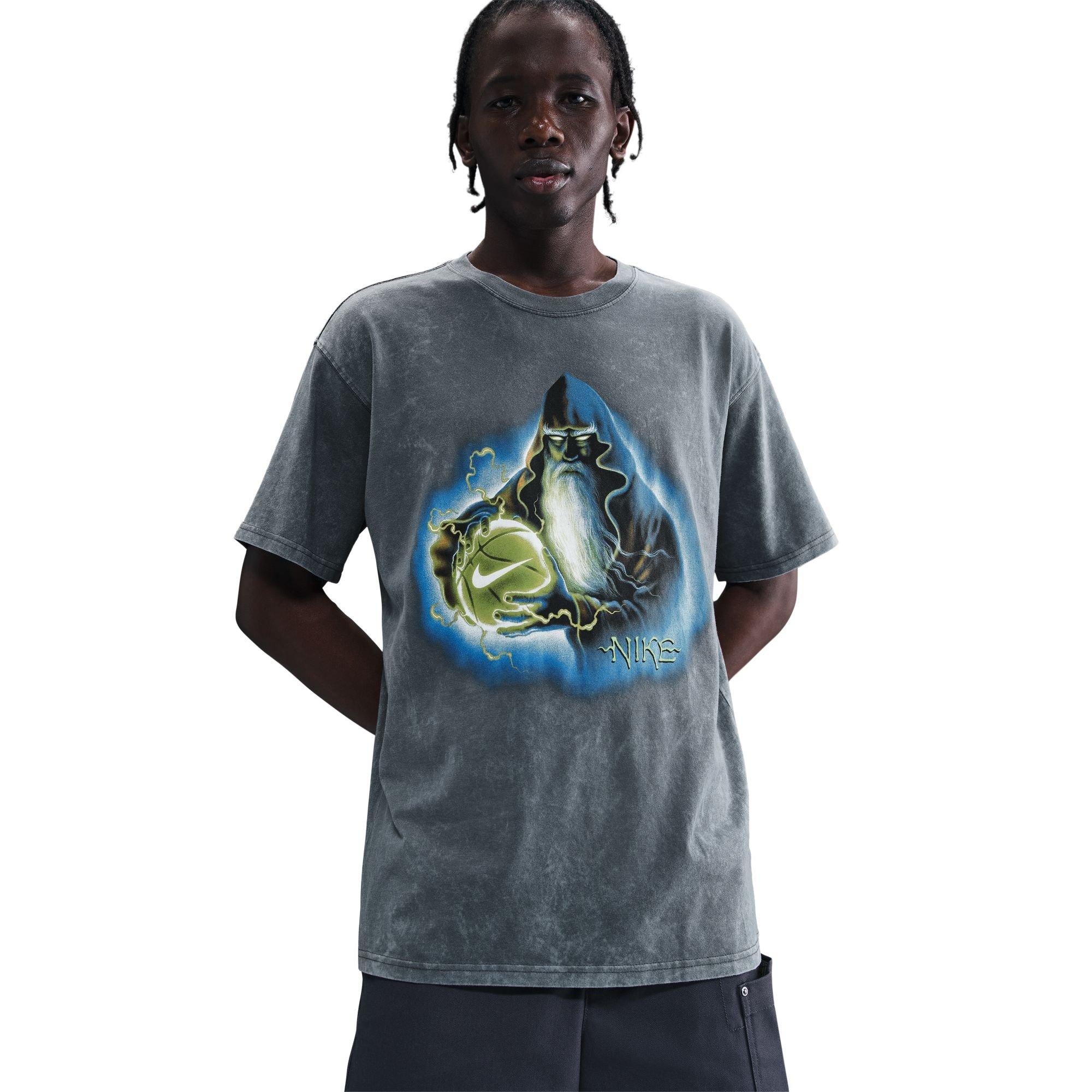 Nike Men's Max90 Fantasy Tee - Anthracite - ANTHRACITE Thumbnail View 3